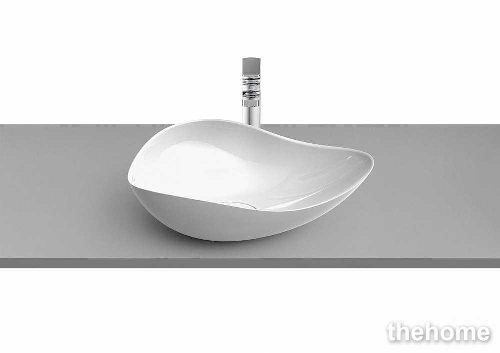 Раковина накладная 54 см Roca Ruy Ohtake 327A13000, белый - TheHome