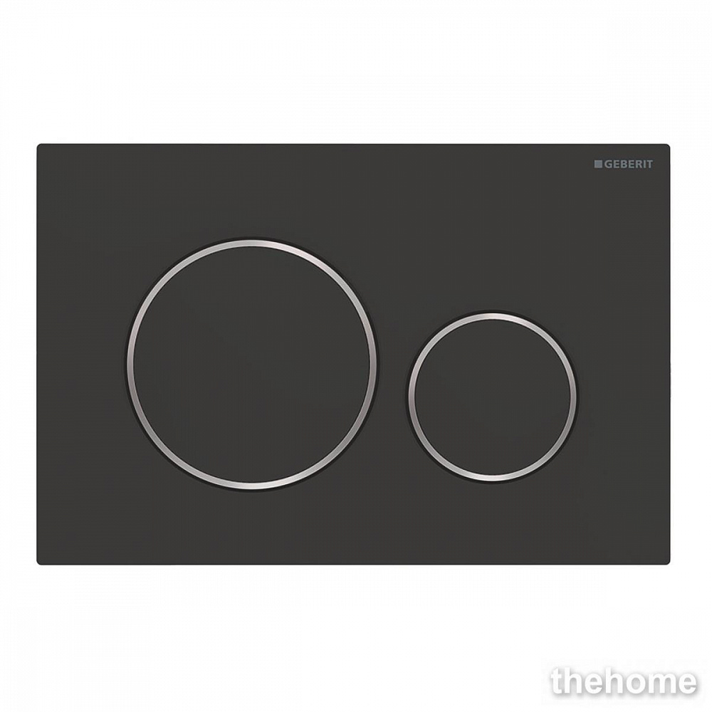 Клавиша смыва Geberit Sigma 115.882.14.1 черная - TheHome