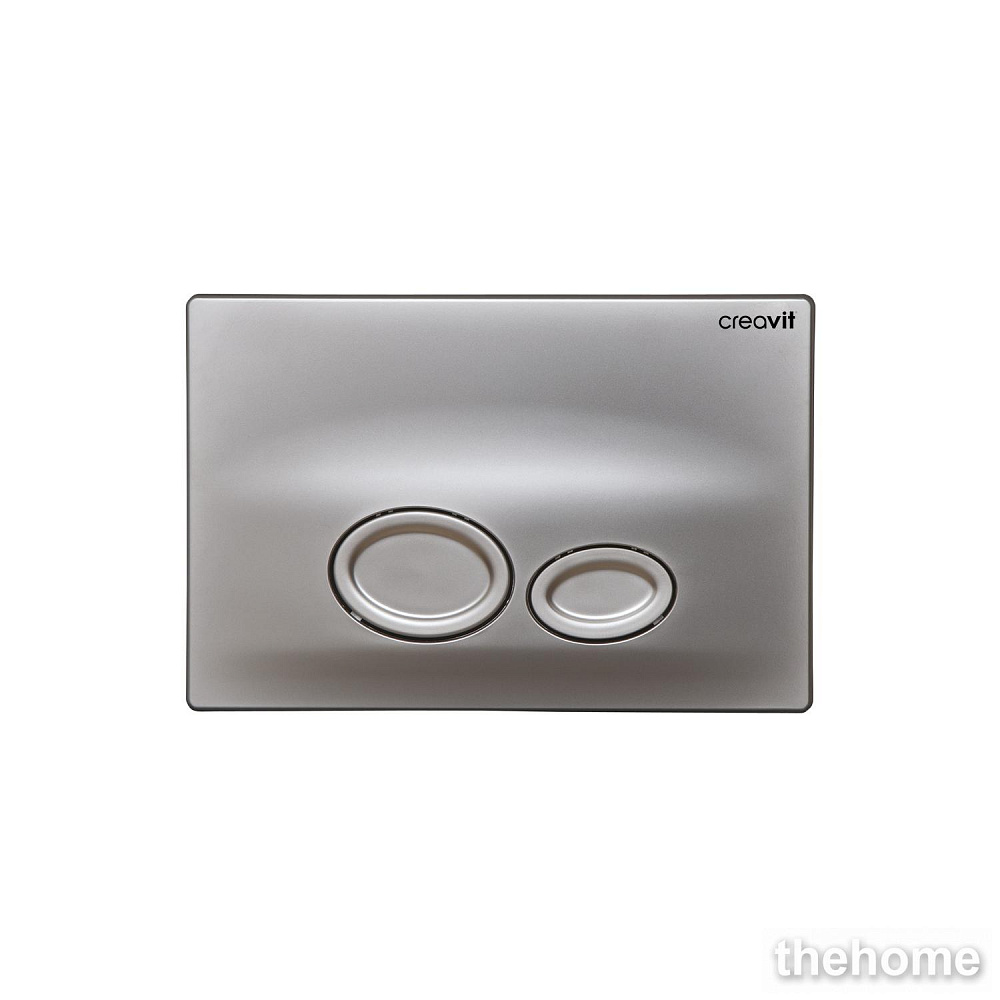 Клавиша смыва для инсталляции Creavit Drop GP2003.00 матовая хром - TheHome