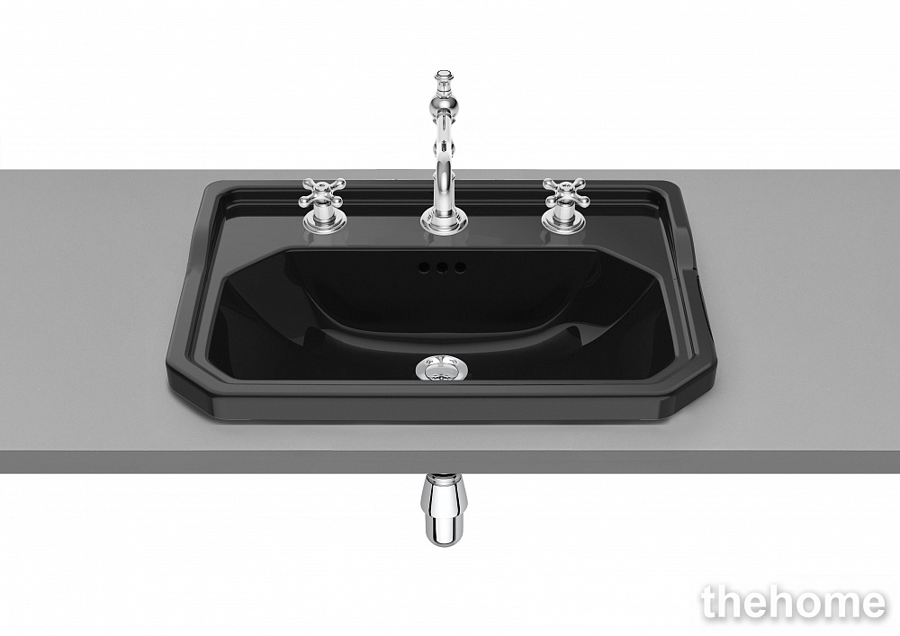 Раковина 60 см Roca Carmen 3270A5563 черный - TheHome