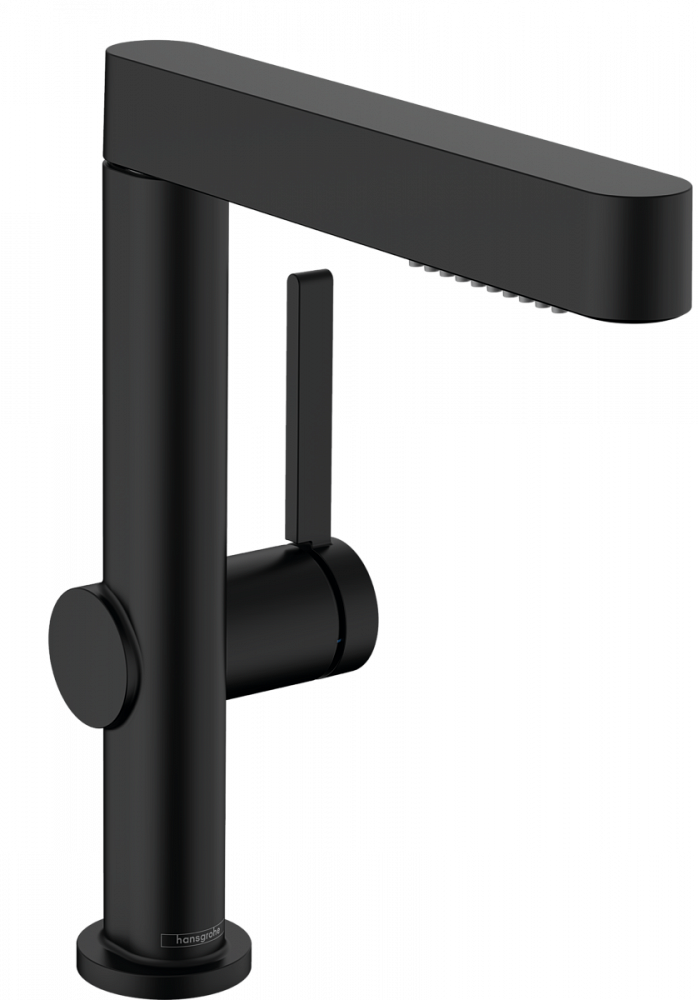 Смеситель Hansgrohe Finoris для раковины 76063670 черный - TheHome