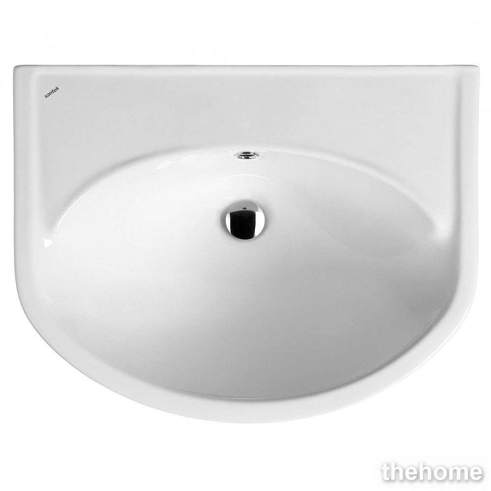 Раковина Santek Цезарь 60 без отверстия под смеситель 1WH110523 - 3