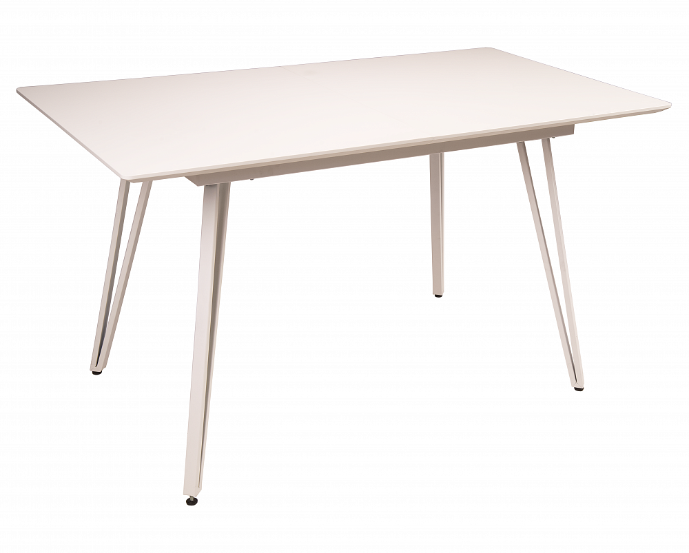 Стол обеденный R-Home Диего раздвиж. 120-160*80 белый БЕЛЫЙ - TheHome