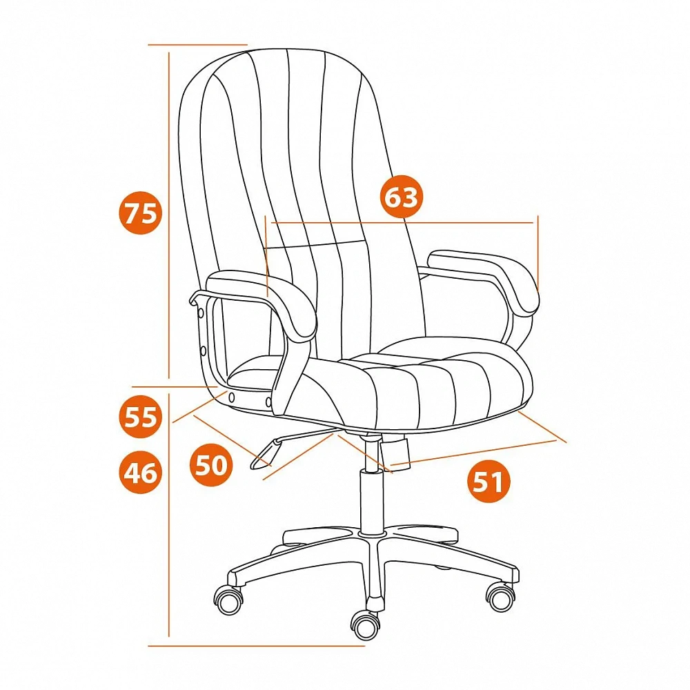 Кресло СН888 LT (22) TetChair 19395 - 14