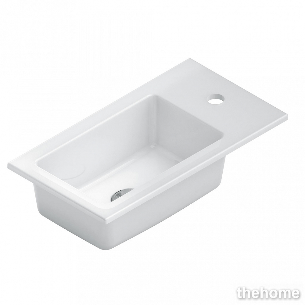 Раковина 50 см Kerama Marazzi Lato LA.wb.50 белый - TheHome