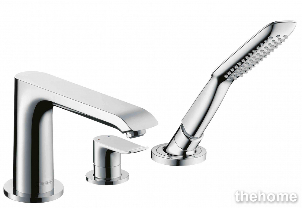 Смеситель на борт ванны Hansgrohe Metris 31190000 - TheHome