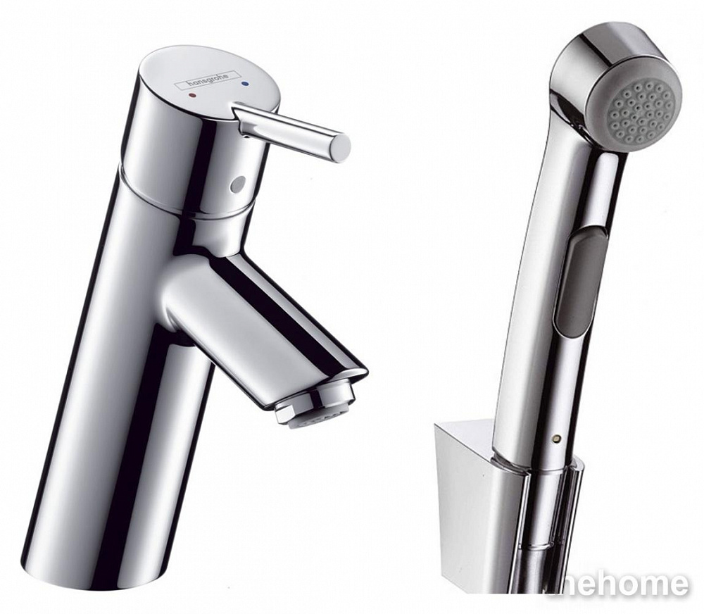 Смеситель Hansgrohe Talis S2 32140000 для раковины с гигиеническим душем - TheHome