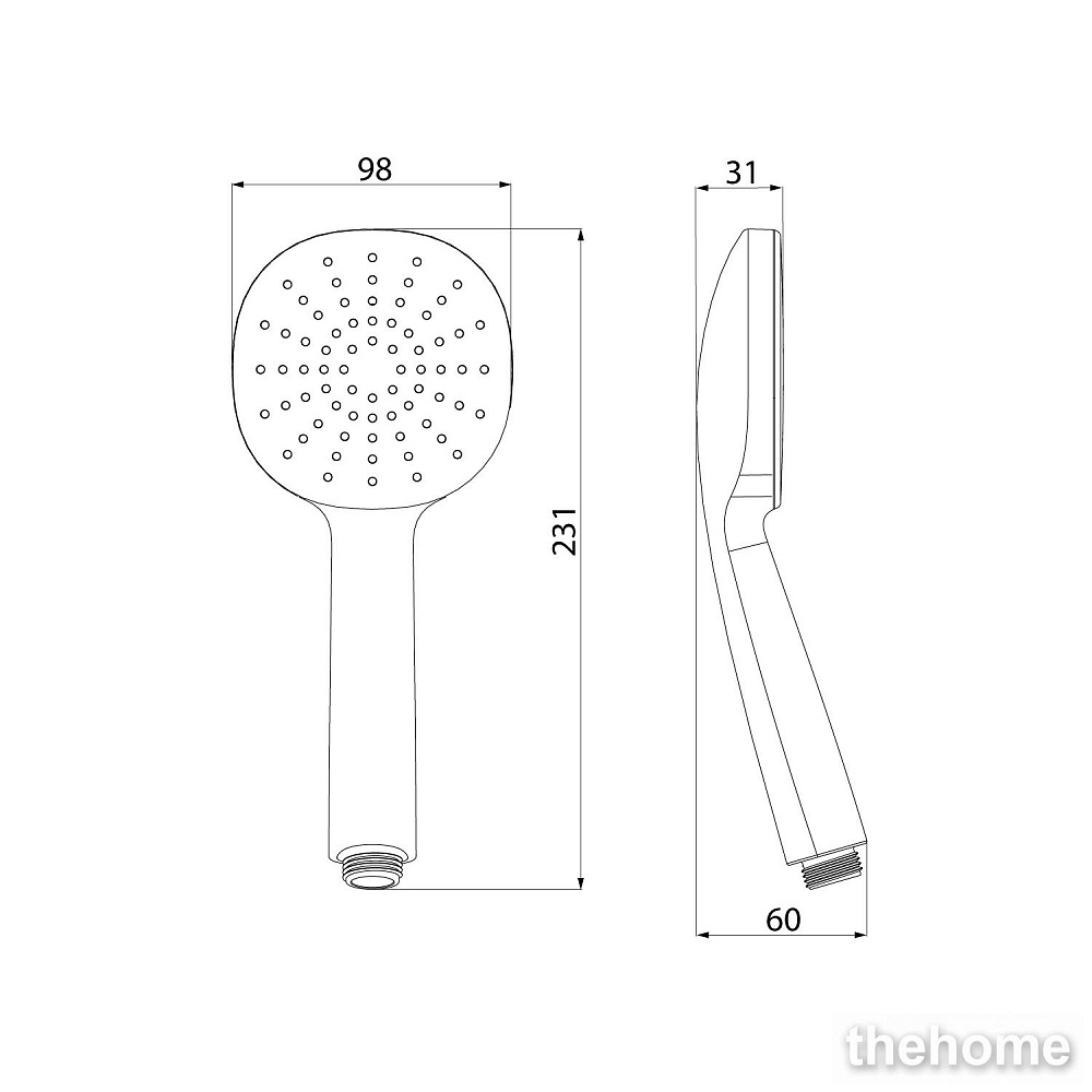 Ручной душ Iddis Optima Home OPH1F98i18, хром - 5