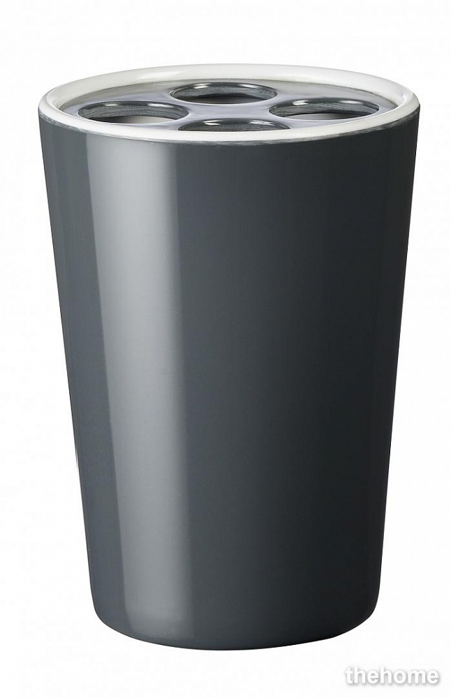 Стакан для зубных щеток Ridder Fashion 2001207, серый - TheHome