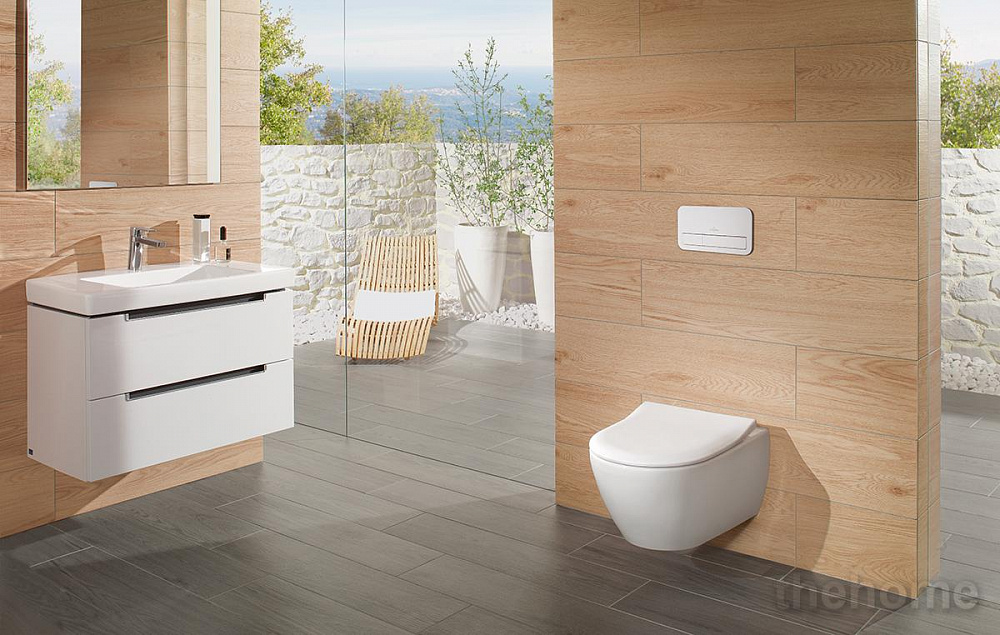 Подвесной унитаз Villeroy & Boch Subway 2.0 5614R2R1 alpin Сeramicplus - 8
