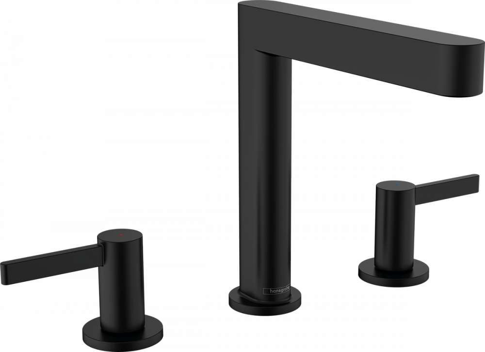 Смеситель Hansgrohe Finoris для раковины 76034670 черный - TheHome