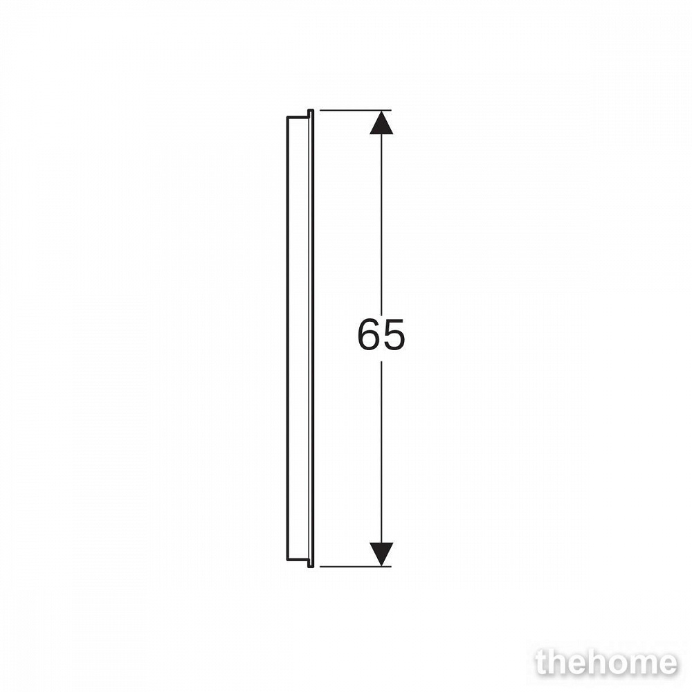 Зеркало Geberit Option 80х65см 500.588.00.1 с подсветкой - 4