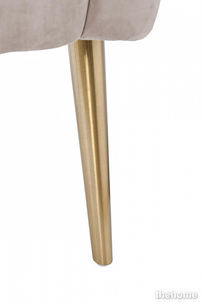 48MY-2533 PEG GLD Кресло велюр жемч.-серый 73*67*77см мет.ножки Garda Decor - 5