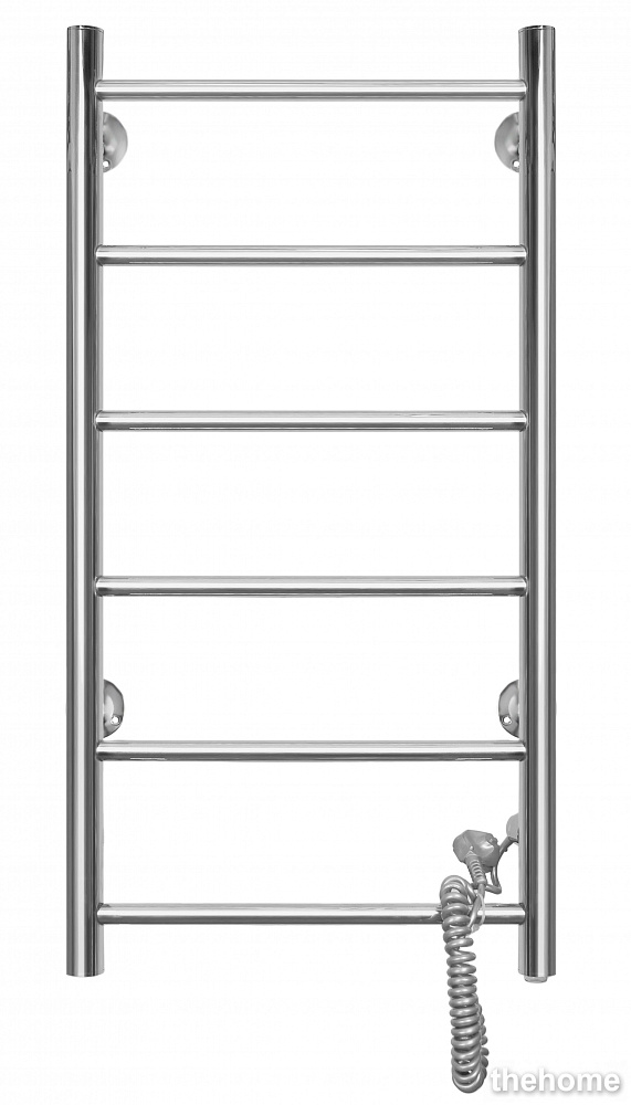 Полотенцесушитель электрический Domoterm Аврора DMT 109-6 40х80 EK R, хром - TheHome