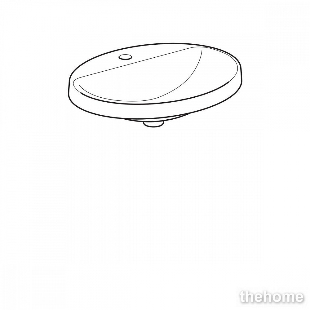 Раковина Geberit Variform 60см 500.726.01.2 белая - 3