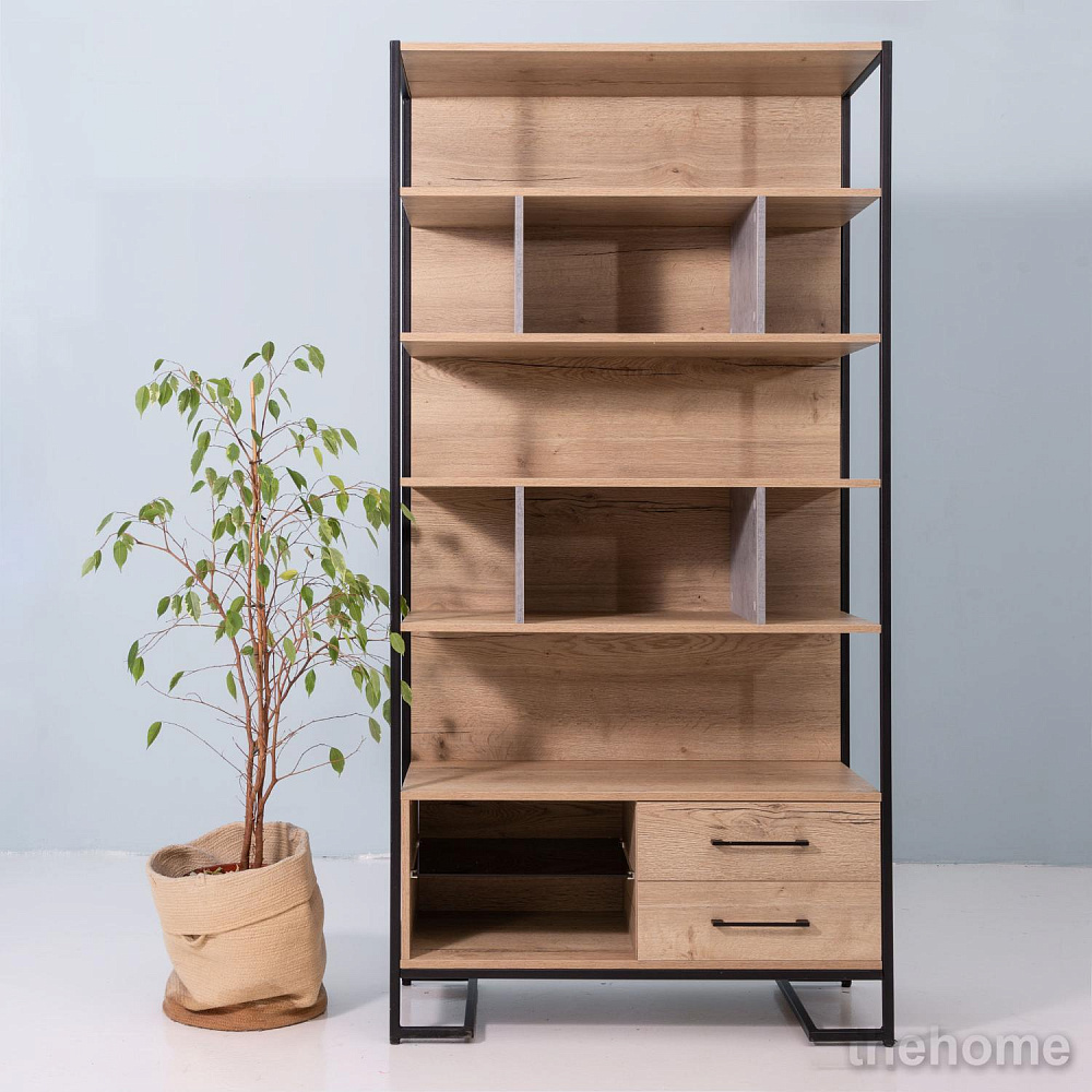 Стеллаж R-Home Loft Дуб натур - 2