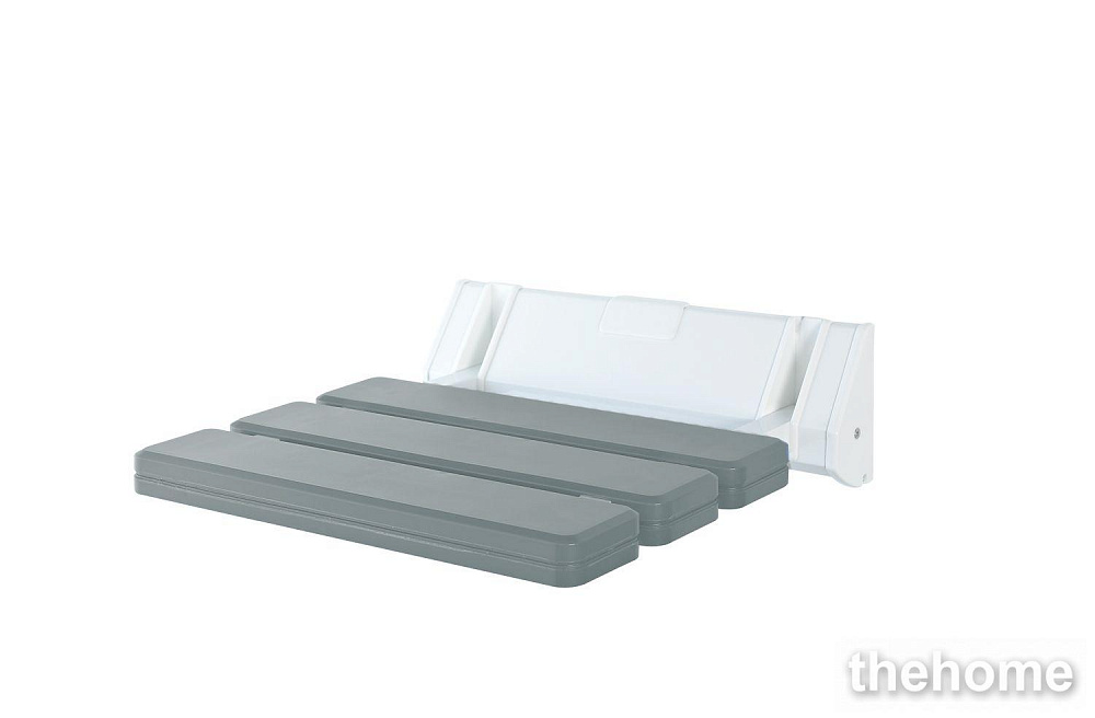 Сиденье откидное в ванну Ridder Assistent, серое - TheHome