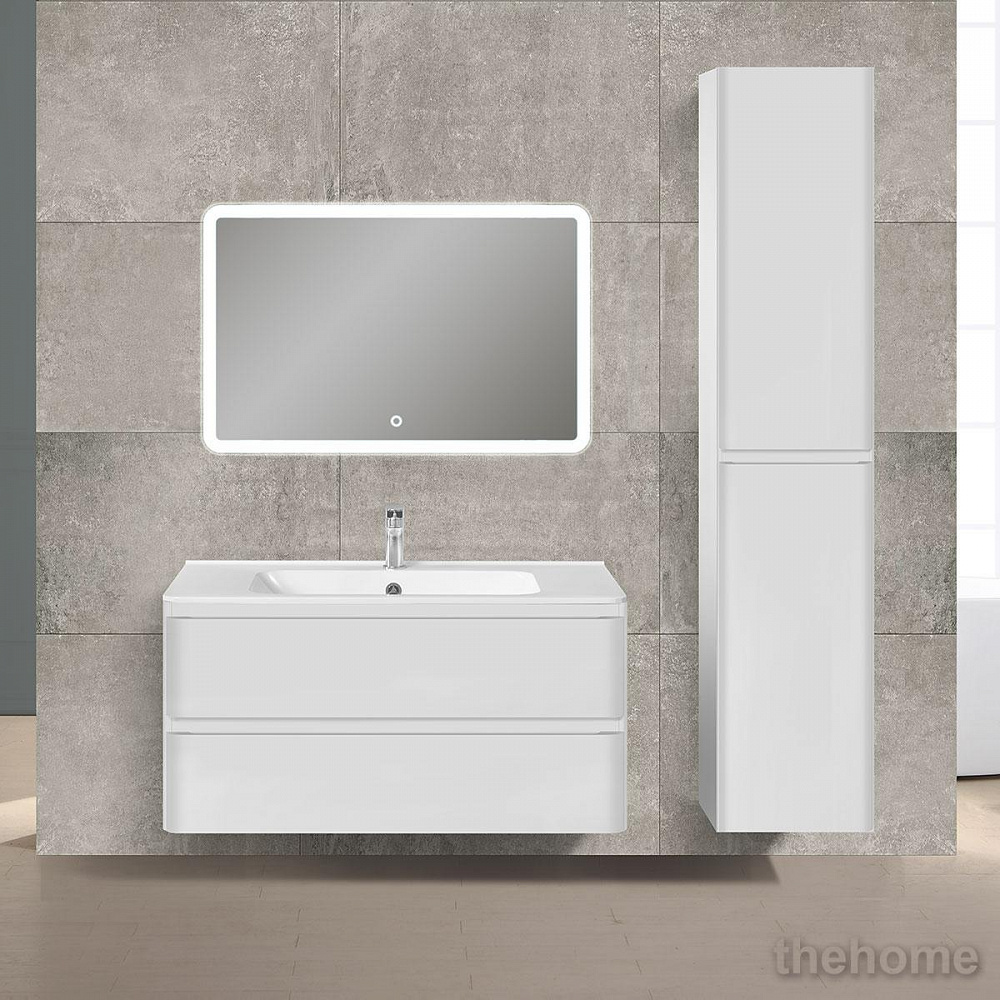 Тумба под раковину Vincea Vico 100 см подвесная, ящики soft close, G.White - 3