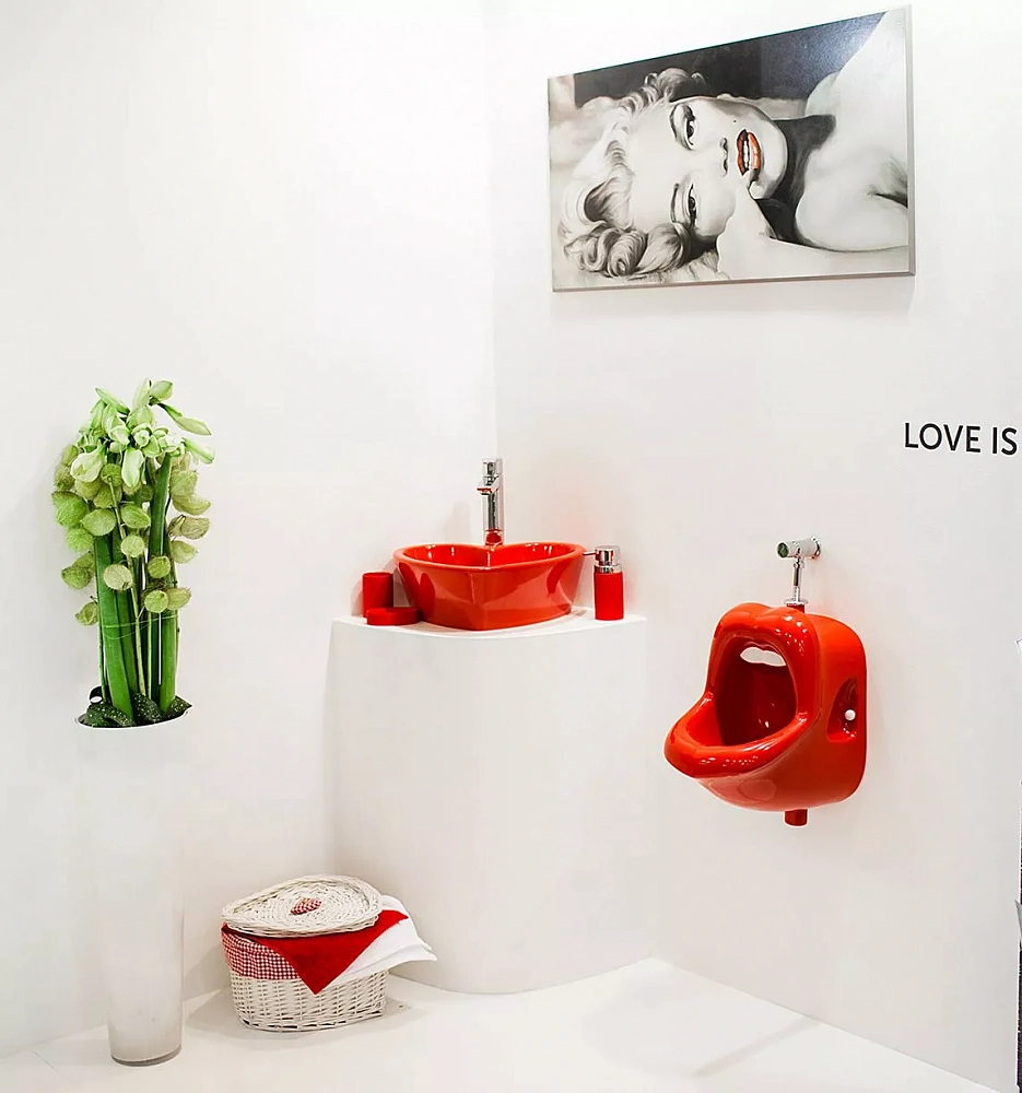 Раковина Sanita Luxe Love is Red 45 - 3