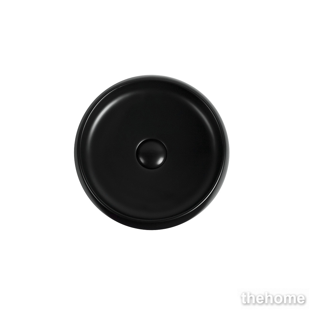 Раковина Aquanet Round-1-MB 273680 36 см матовый черный - 2