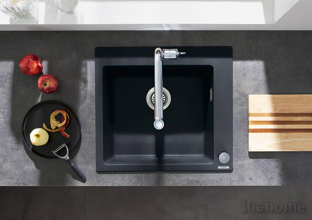 Смеситель Hansgrohe Metris для кухонной мойки 73806000 хром - 11