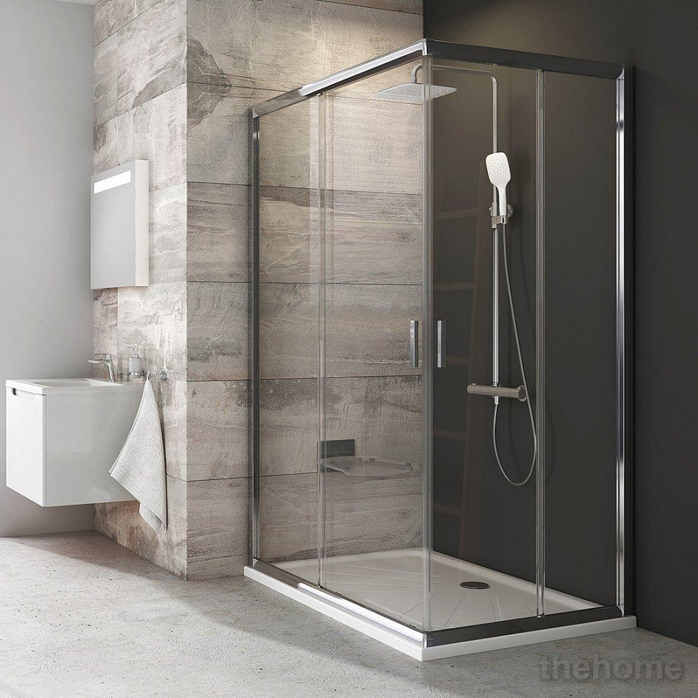 Душевой уголок Ravak BLIX BLRV2K-80 блестящий+ прозрачное стекло - TheHome
