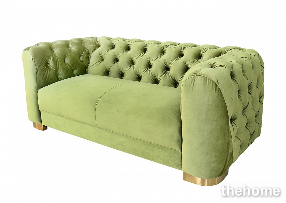 87YY-1808 OLV Диван двухместный оливковый 188*93*75см Garda Decor - 2