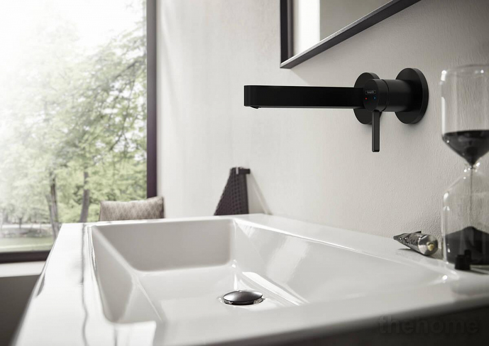 Смеситель Hansgrohe Finoris для раковины 76051670 черный - 2