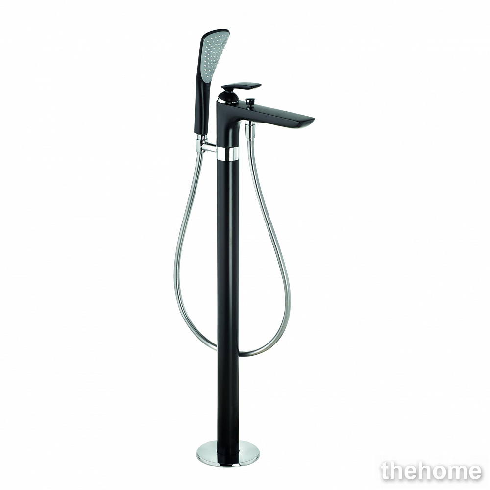 Cмеситель Kludi Balance 525908775 для ванны с душем черный матовый/хром - TheHome