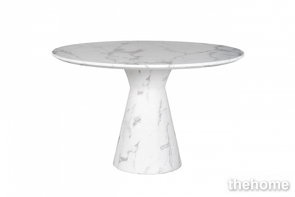 33FS-DT120-WH Стол обеденный белый  d120*75см Garda Decor - TheHome