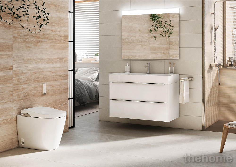 Электронный унитаз-биде Roca Inspira 803095001, белый - 2