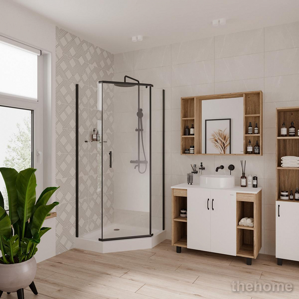 Душевой уголок Niagara Nova 68050811BLACK 90x90 см - 2