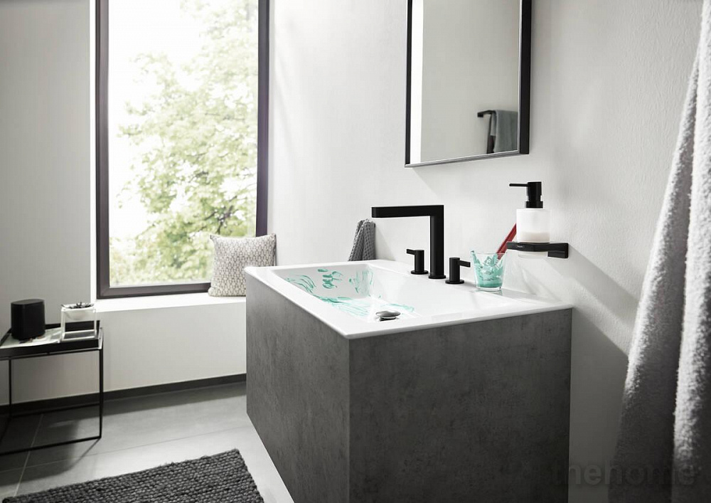 Смеситель Hansgrohe Finoris для раковины 76034670 черный - 3