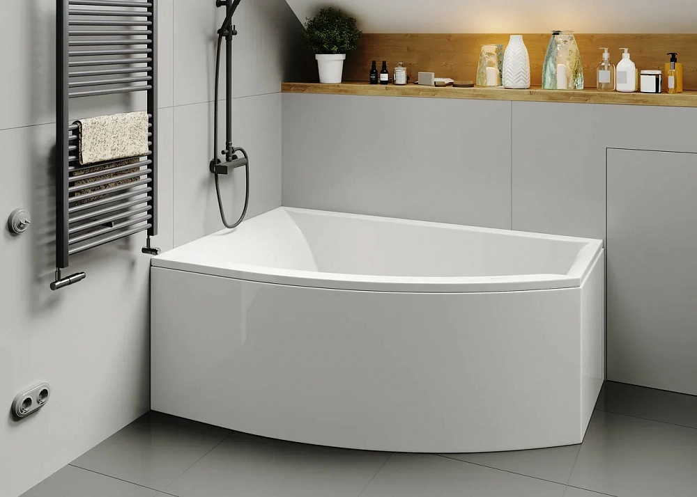 Акриловая ванна Vagnerplast VERONELA OFFSET 160x105 Right - 5