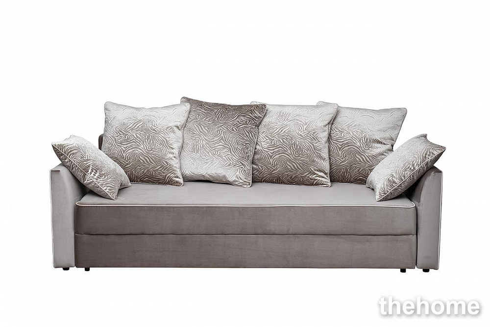 Диван Mores(K)кант трехмест.раскл. вельвет беж. Velv SBEG+Velv ECRU+Umbr SBEG 226*103*94 Garda Decor - TheHome