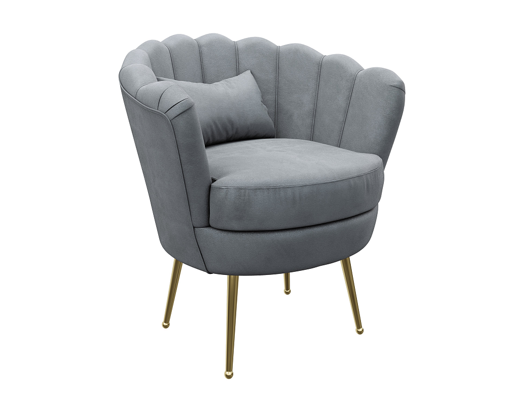 Кресло DeeOne Одри AAA41393003 серый - TheHome