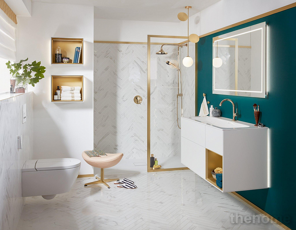 Унитаз-биде подвесной Villeroy&Boch ViClean - I100 V0E100R1, белый - 4