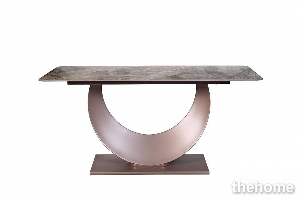 76AR-7836-STOL/OB Стол обеденный иск.камень серый 160*85*76см Garda Decor - TheHome