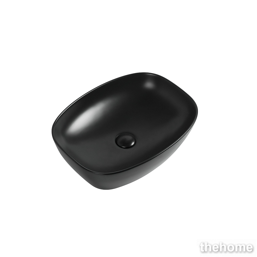 Раковина Aquanet Fine-1-MB 273682 50 см матовый черный - TheHome