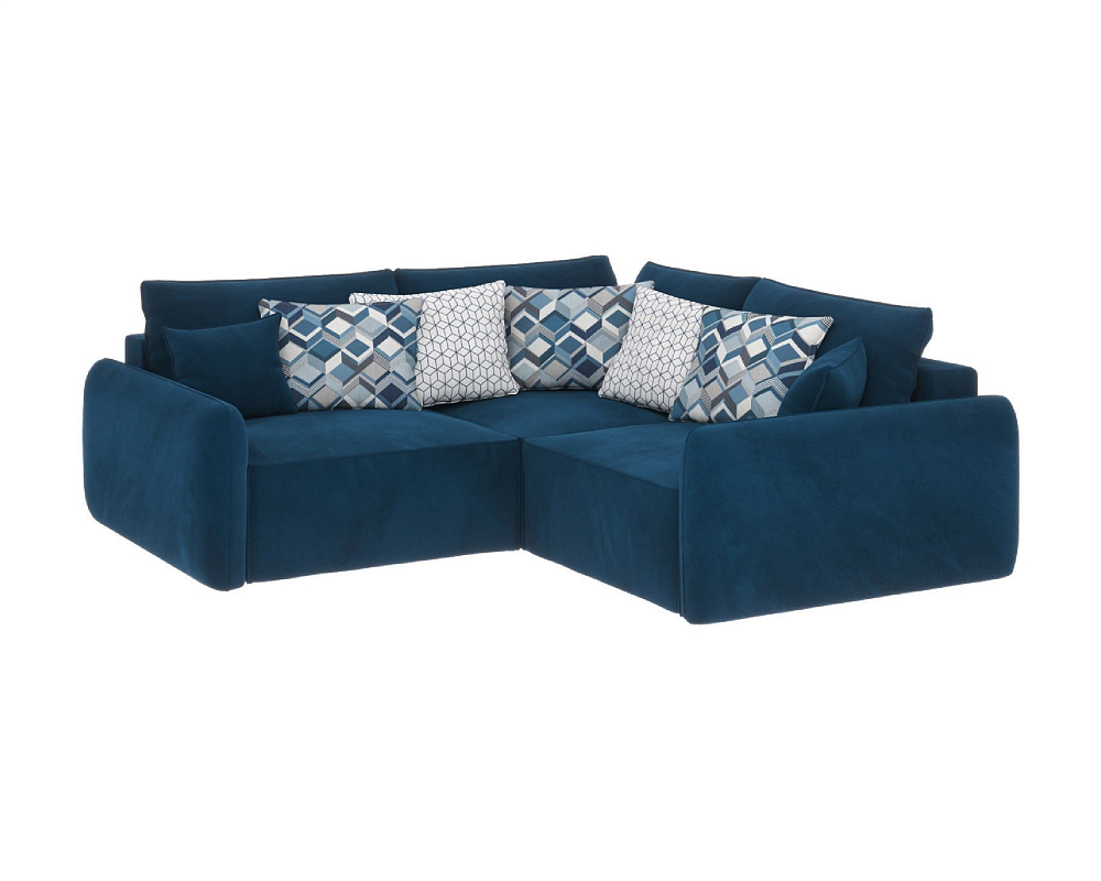 Диван угловой DeeOne Портленд-6 AAA4156002 синий - TheHome