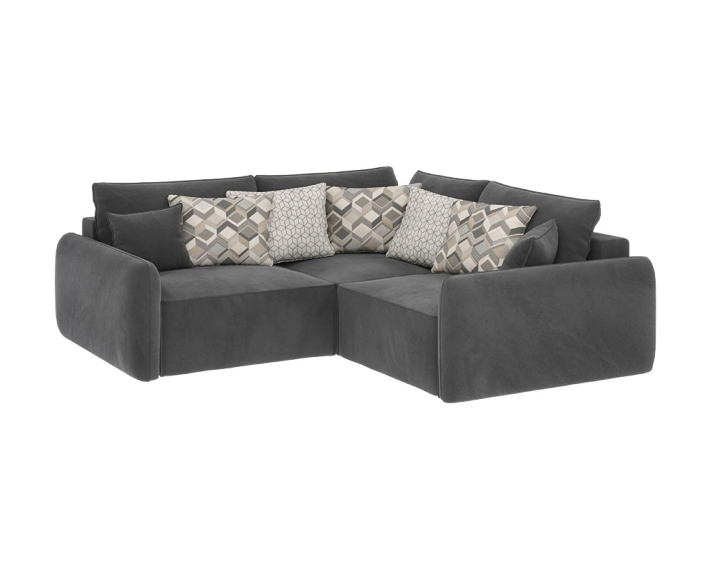 Диван угловой DeeOne Портленд-6 AAA4156003 серый - TheHome