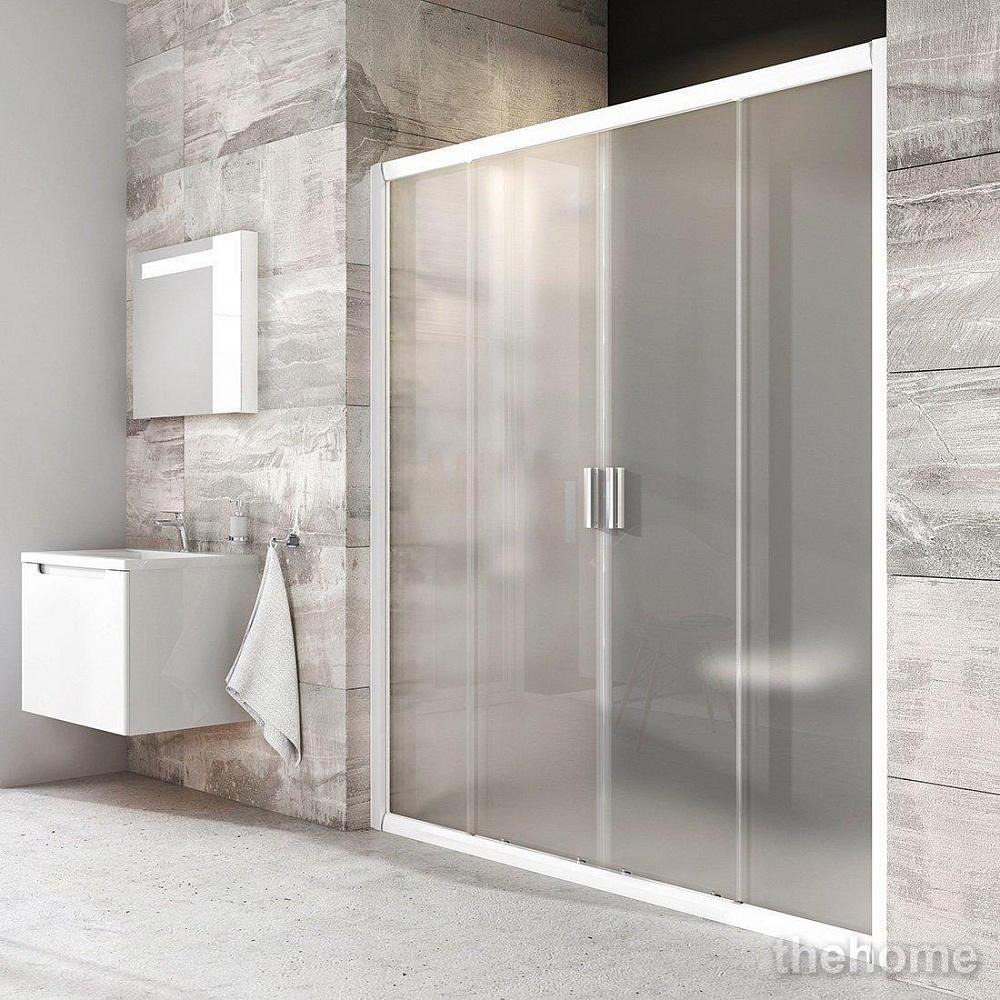 Душевая дверь Ravak BLIX BLDP4-190 белый+ Grape - TheHome