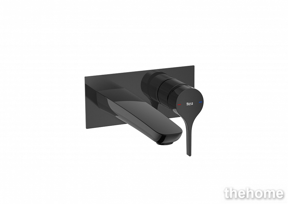 Смеситель Roca Insignia 5A353ACN0 для раковины, черный - TheHome
