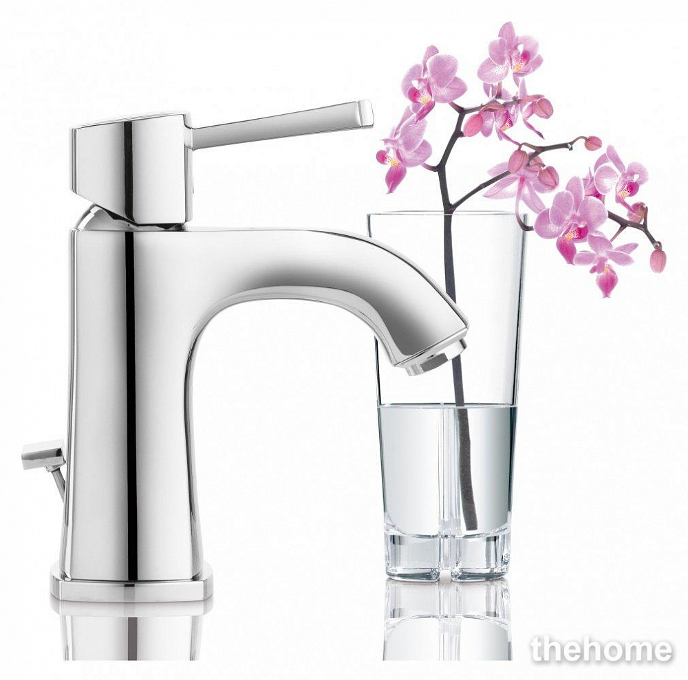 Смеситель Grohe Grandera 23303IG0, хром/золото - 6