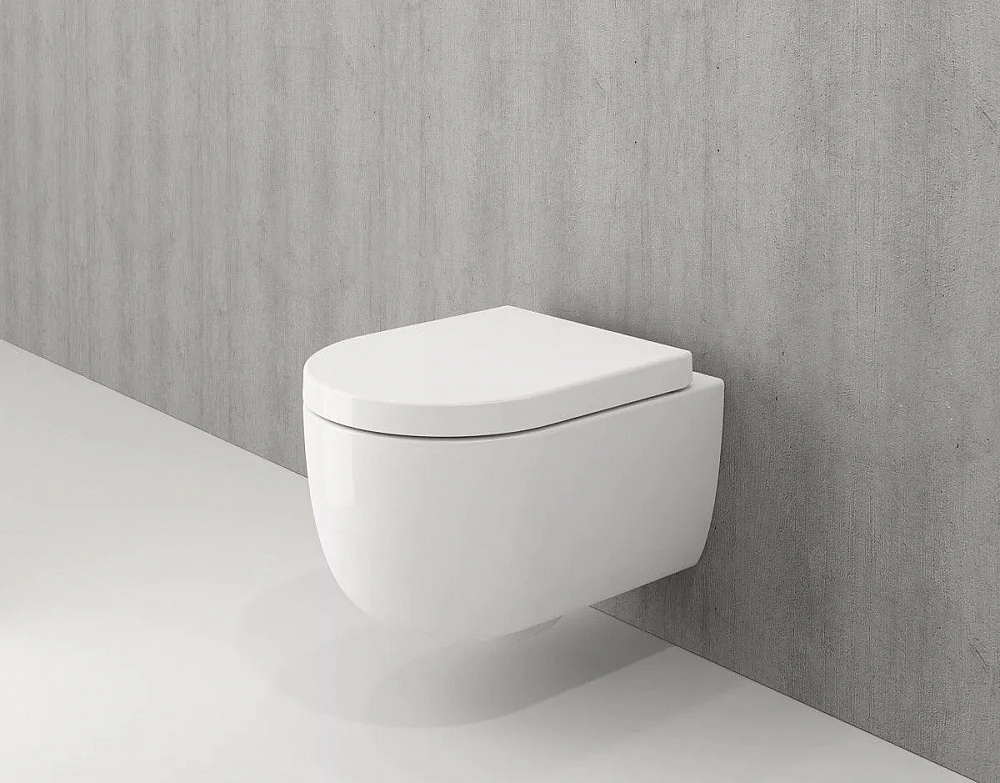 Чаша унитаза подвесного Bocchi Parma 1417-001-0129 белая - 2