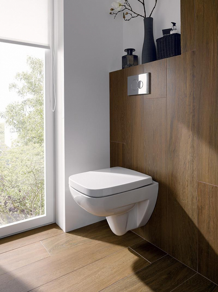 Подвесной унитаз Geberit Renova Compact New 206145000 - 4