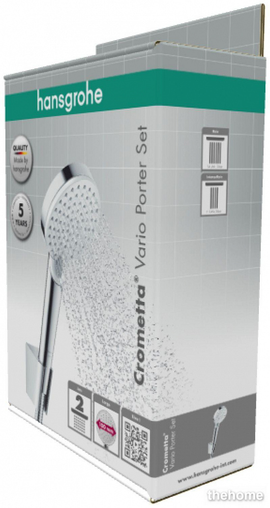 Душевой гарнитур Hansgrohe Crometta Vario 26692400 1,6 м - 4