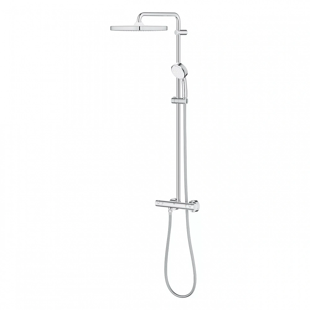 Душевой комплект Grohe Tempesta Cosmopolitan Cube 26689000, с термостатом - 4