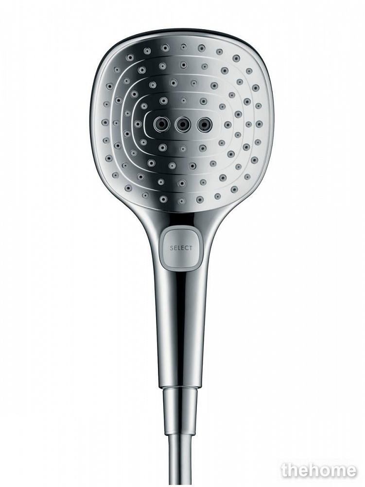 Ручной душ Hansgrohe Raindance Select E 120 Air 3jet 26520700, белый матовый - 2