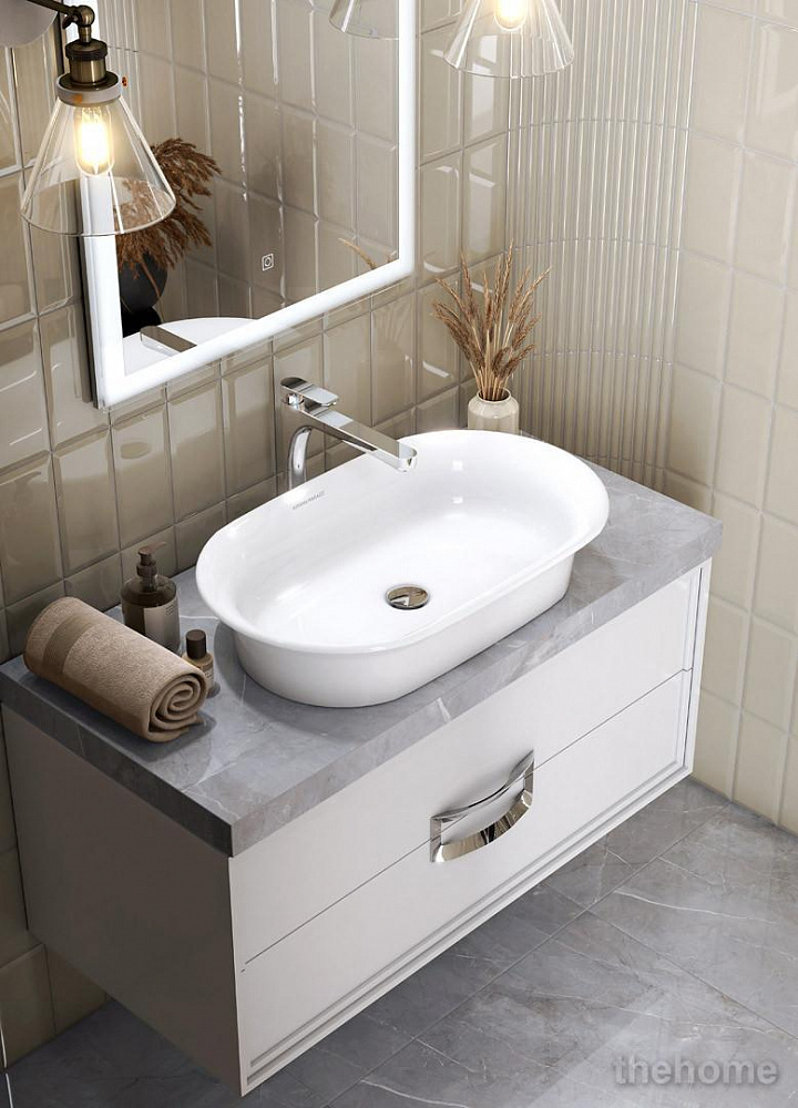 Столешница Kerama Marazzi Canaletto 100 см CN100.SG560702R серый - 2